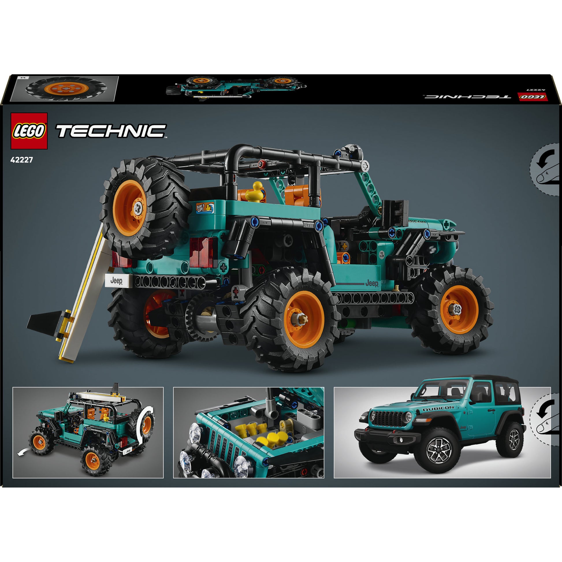Lego Technic 42227 Geländewagen Jeep Wrangler Rubicon