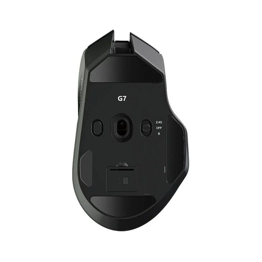 Mchose G7 Gaming-Maus (schwarz, 12.000 dpi, 2,4 GHz Bluetooth USB-C)