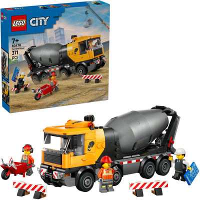 Lego City tolle Fahrzeuge 60478 Betonmischer