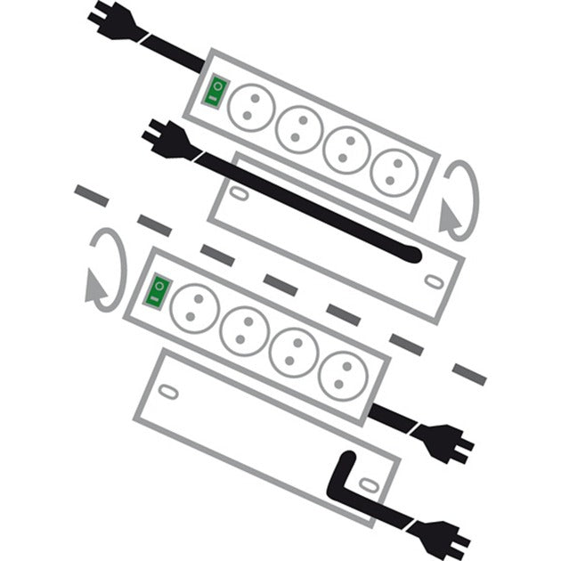 Brennenstuhl Primera Comfort Switch plus 7-fach Seal