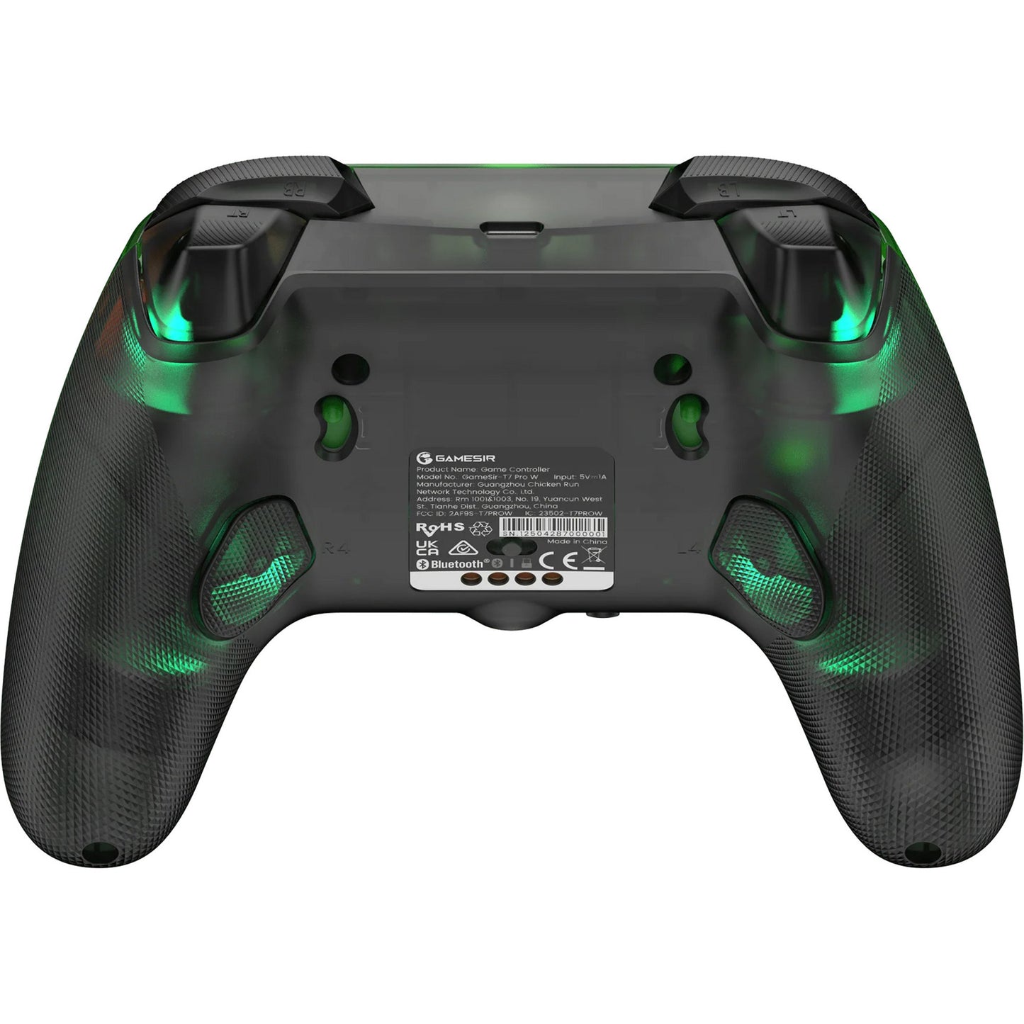 Gamesir G7 Pro Wireless-Controller – Retro-Grün (dunkelgrün transparent, Xbox Series X|s, Xbox One, Android, PC, 2,4 GHz Bluetooth USB)