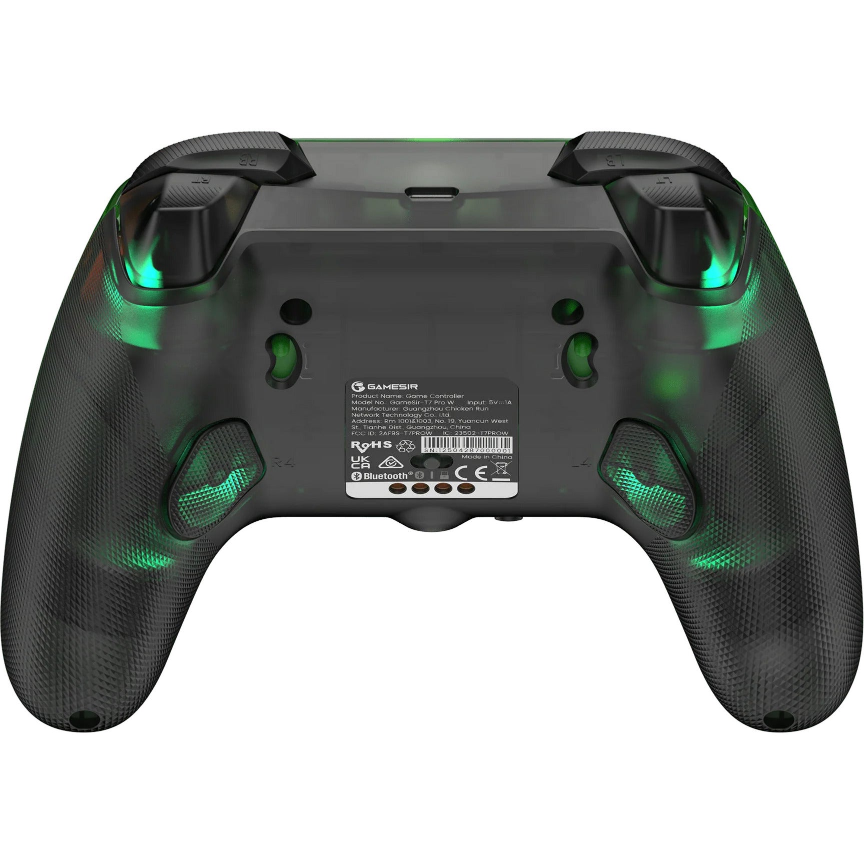 Gamesir G7 Pro Wireless-Controller – Retro-Grün (dunkelgrün transparent, Xbox Series X|s, Xbox One, Android, PC, 2,4 GHz Bluetooth USB)