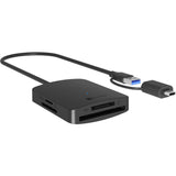 Icy Box ib-cr302-cu3 4-in-1 Kartenleser (schwarz) - afbeelding 1