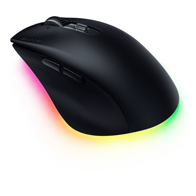 Razer Pro Click v2 Gaming-Maus (schwarz, bis zu 30.000 dpi, USB-C Bluetooth 2,4 GHz)