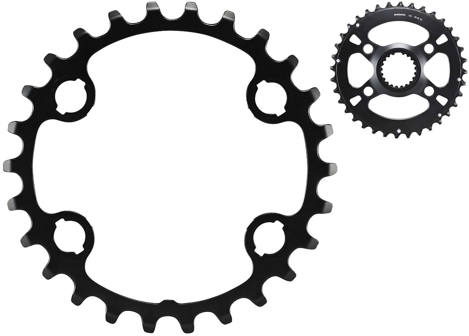 Shimano-Kettenringe deore fc-mt610-2