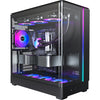 Montech King 45 Pro Midi-Tower-Gehäuse (schwarz | 2x USB-A | 1x USB-C | RGB | Fenster)