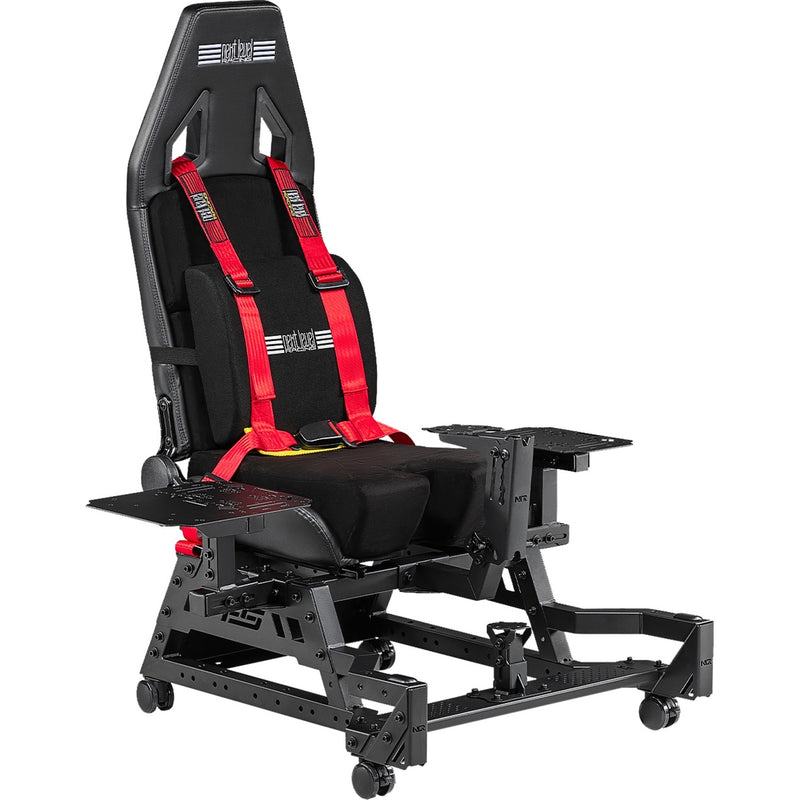 Next Level Racing Flight Seat Pro Rennsimulator (schwarz rot)
