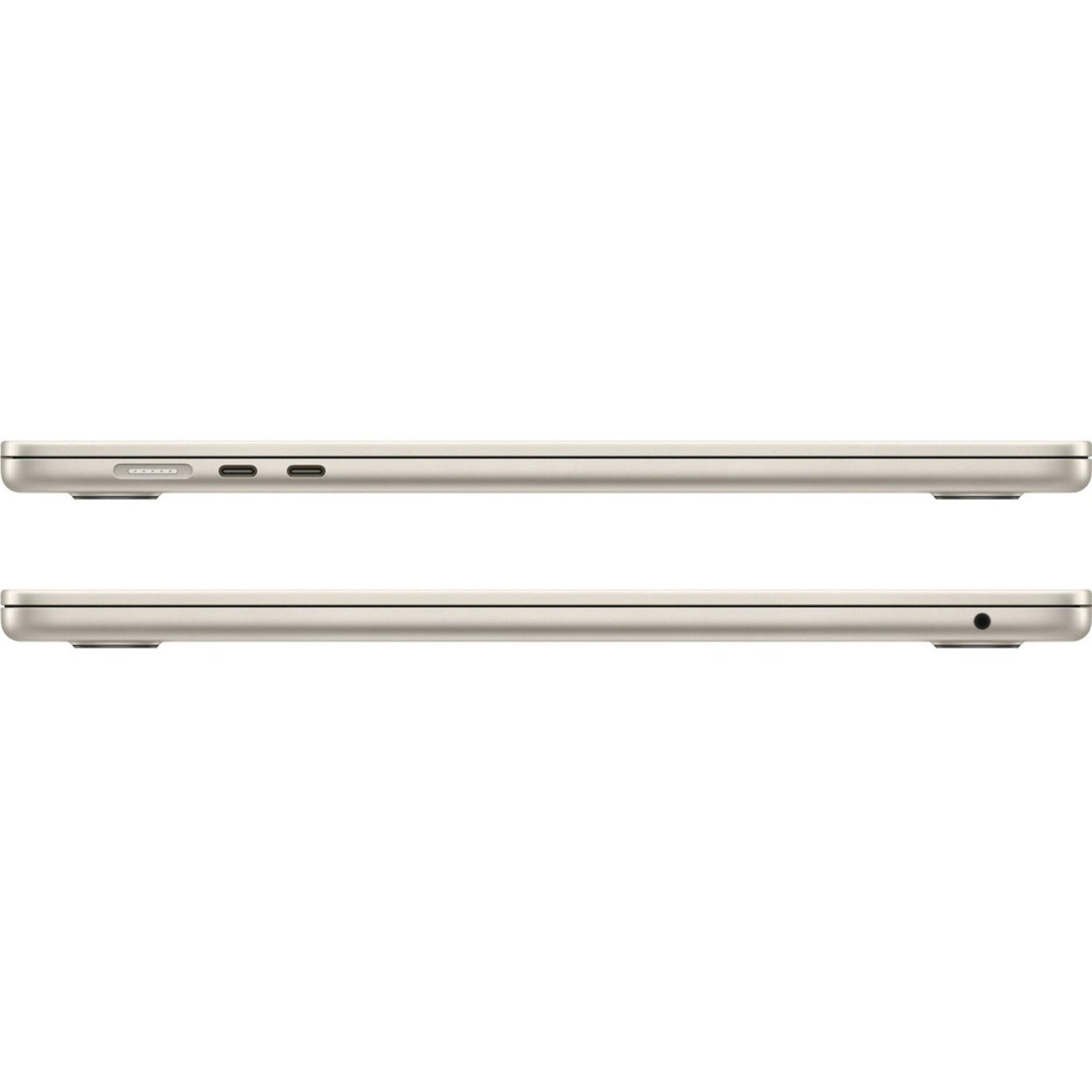 Apple MacBook Air 2024 15 (mryt3n a) generalüberholter Laptop (Starlight | M3 8 Core | 10-Core GPU | 8 GB | 512 GB SSD)