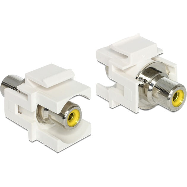 Delock Keystone -Modul RCA FEMAL FEMALE> RCA FEMAL SCHLUSS