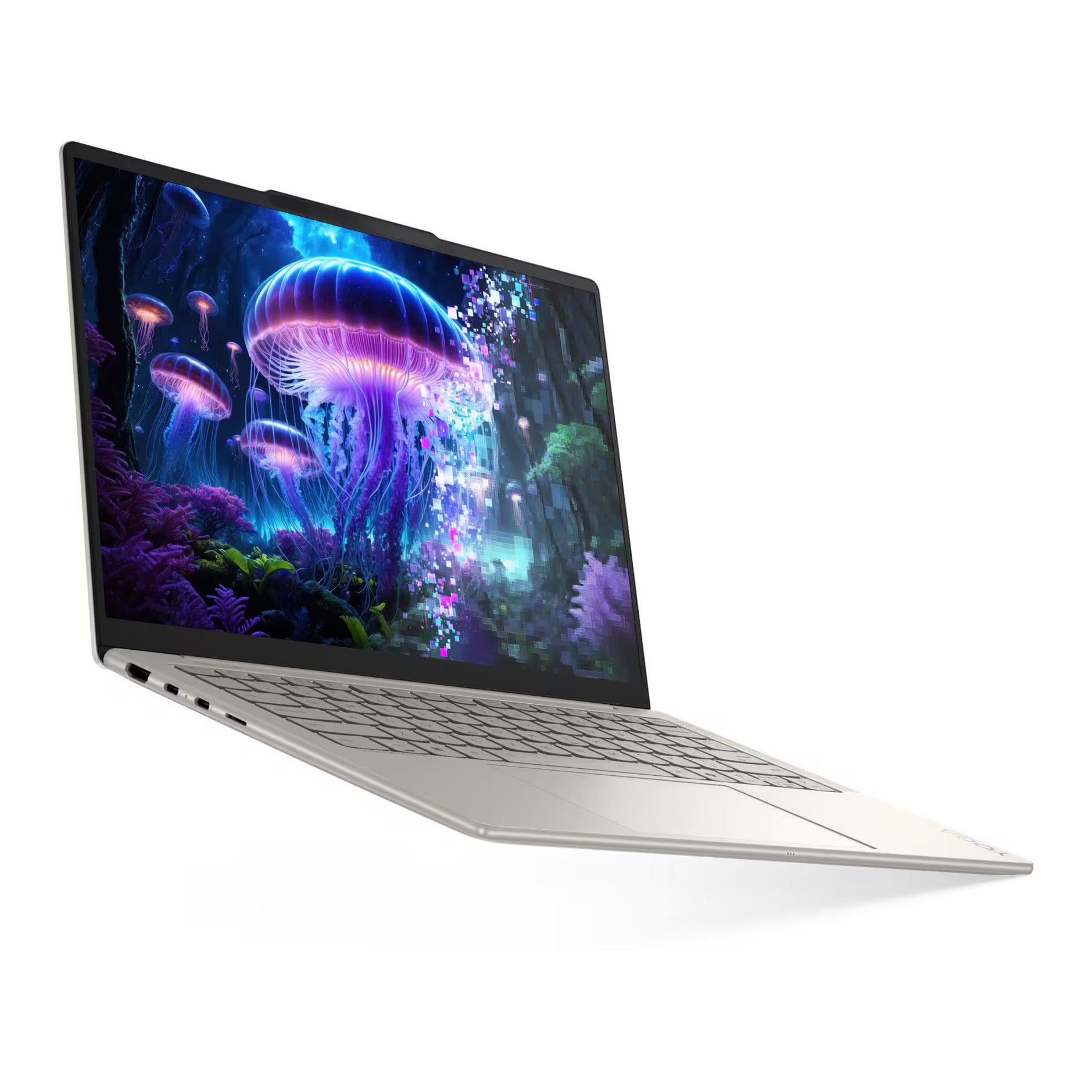 Lenovo Yoga Slim 7 14ill10 (83jx00f7mh) Aura Edition 14 Copilot+ Laptop (Hochglanz-Weiß | Core Ultra 5 226 V | Intel Arc-Grafik 130 V | 16 GB | 512 GB SSD)