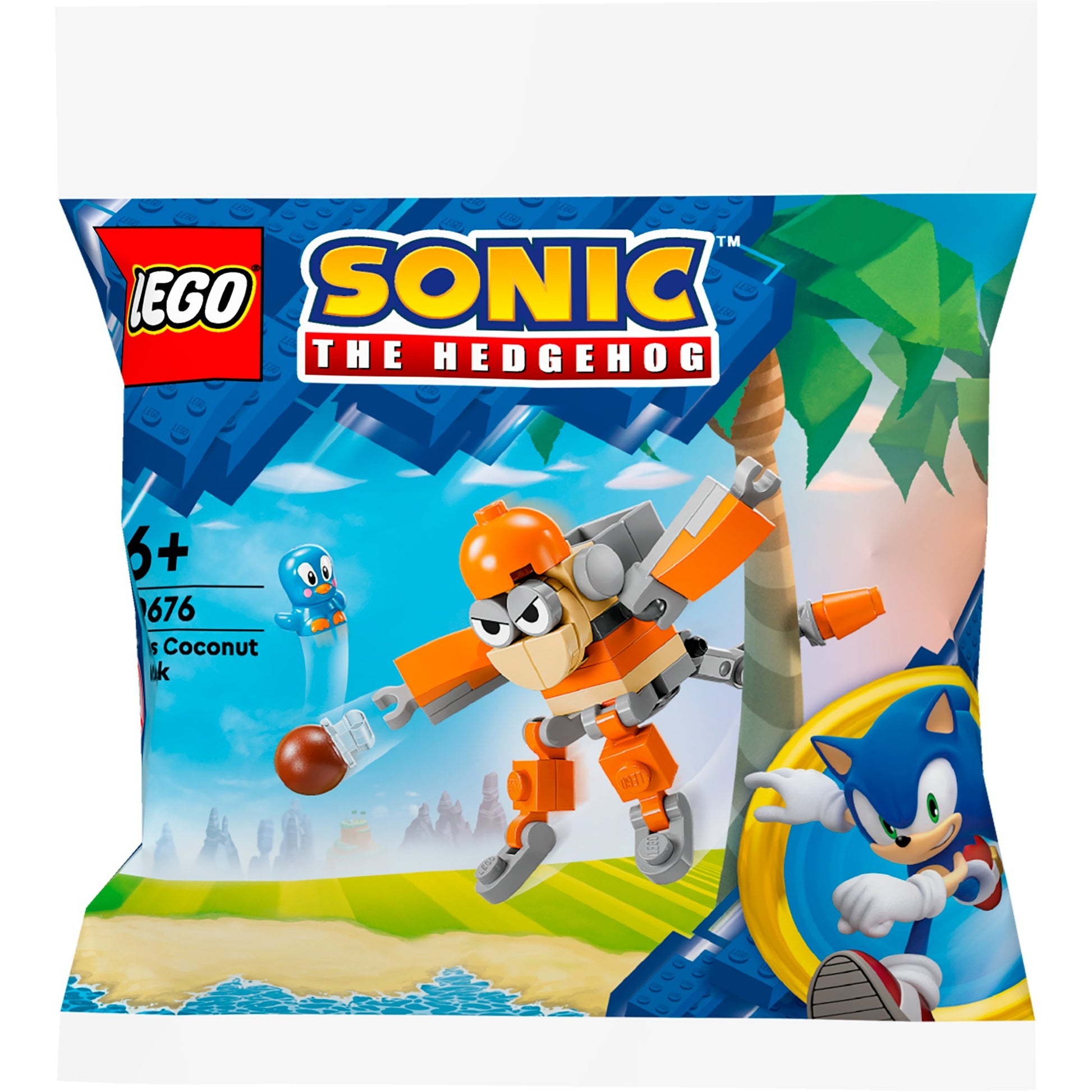 Lego Sonic the Hedgehog – Kikis Coconut Attack Konstruktionsspielzeug (30676)
