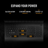 Asus Tuf Gaming A16 FA608um-RV253W 16 Gaming-Laptop (Grau | Ryzen 7 260 | RTX 5060 | 16 GB | 1 TB SSD) - afbeelding 24