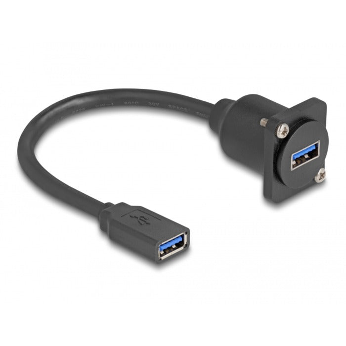 Delock D-Typ USB 5 Gbit / s Kabel Typ-A weiblich zu Typ-A fe