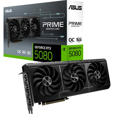 Asus Prime GeForce RTX 5080 OC Grafikkarte (3x Display Port, 1x HDMI)