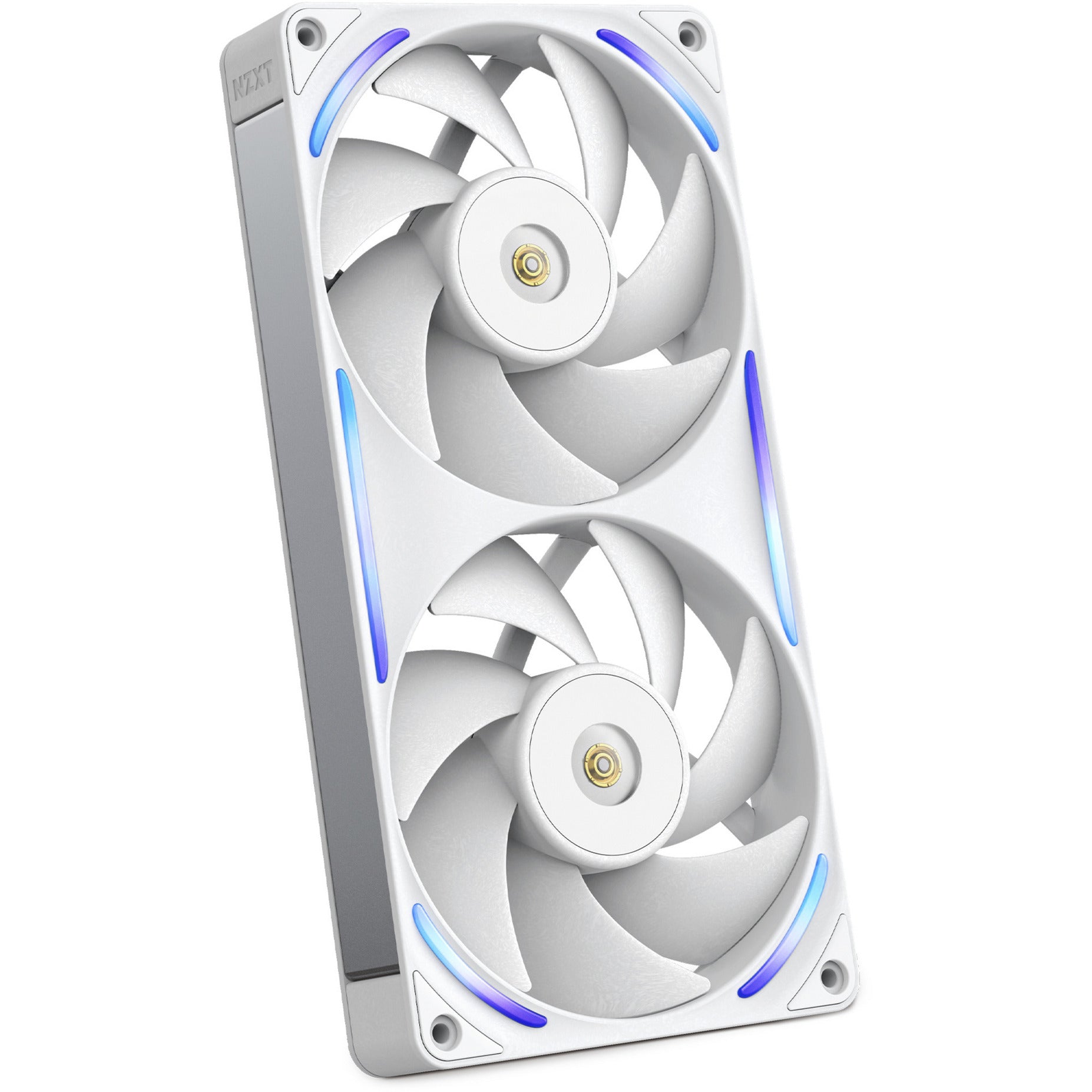 Nzxt f240x RGB-Gehäuselüfter (weiß, 2 Stück, 240 x 120 x 30 mm, PWM)