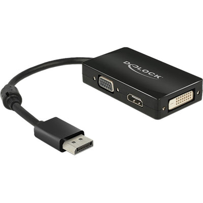 Delock DisplayPort> VGA HDMI DVI