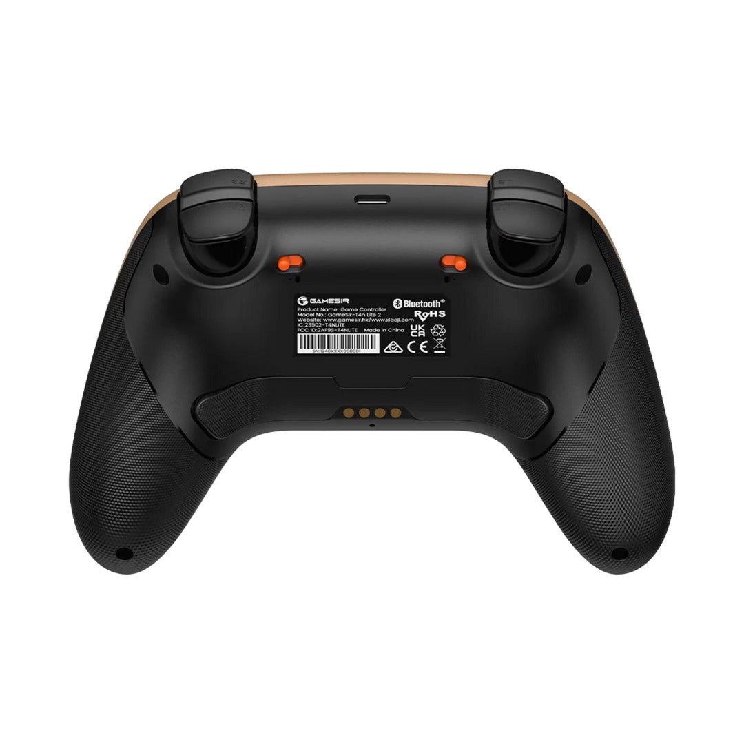 Gamesir Nova 2 Lite Multiplattform Wireless Game Controller Champion Edition (Gold Schwarz, Switch, PC, Android und iOS, Bluetooth 2,4 GHz USB)