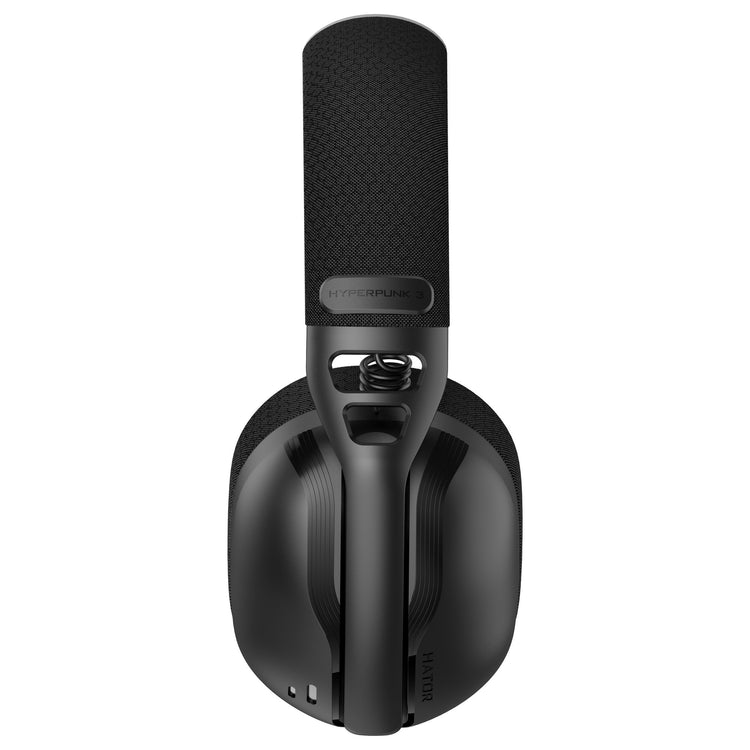 Hator Hyperpunk 3 USB Over-Ear-Gaming-Headset (schwarz, virtueller 7.1-Surround-Sound, USB-A USB-C Bluetooth)