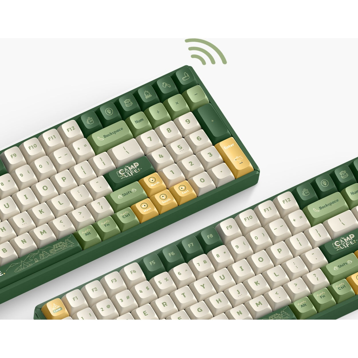 Iqunix F97 Camping Wireless mechanischer Tastatur