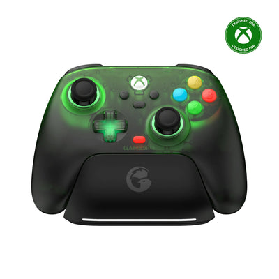 Gamesir G7 Pro Wireless-Controller – Retro-Grün (dunkelgrün transparent, Xbox Series X|s, Xbox One, Android, PC, 2,4 GHz Bluetooth USB)