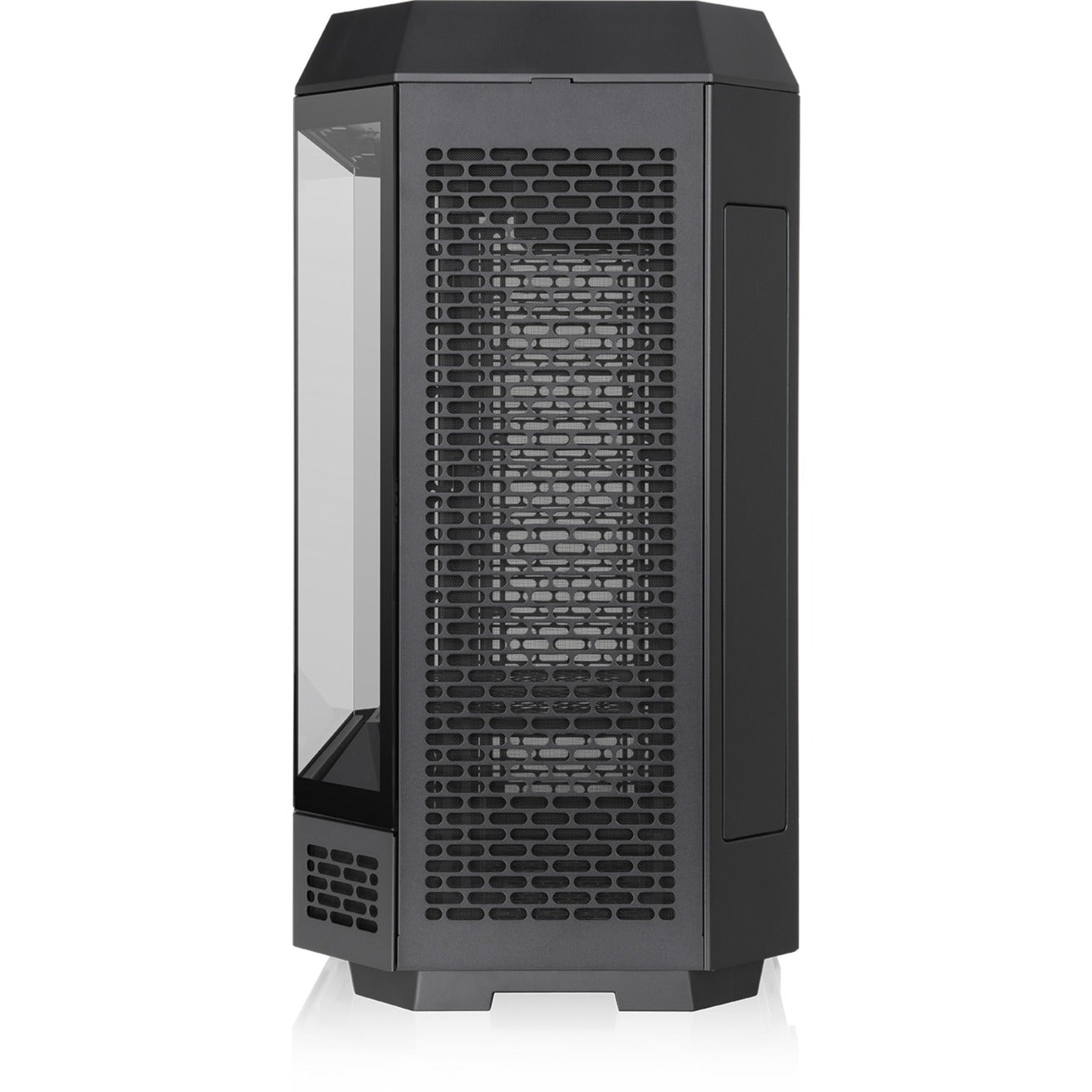Thermaltake The Tower 600 Midi-Tower-Gehäuse (schwarz | 4x USB-A | 1x USB-C | gehärtetes Glas)