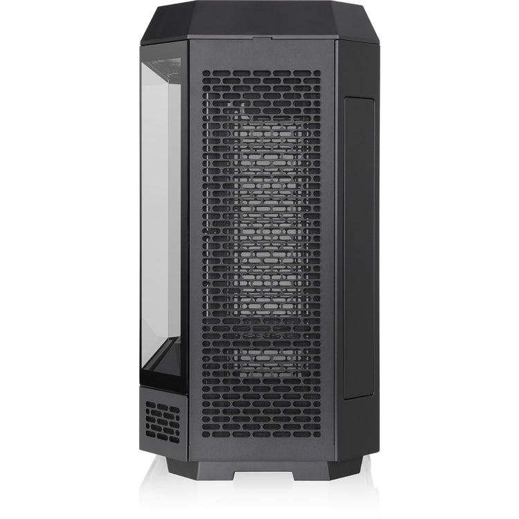 Thermaltake The Tower 600 Midi-Tower-Gehäuse (schwarz | 4x USB-A | 1x USB-C | gehärtetes Glas)