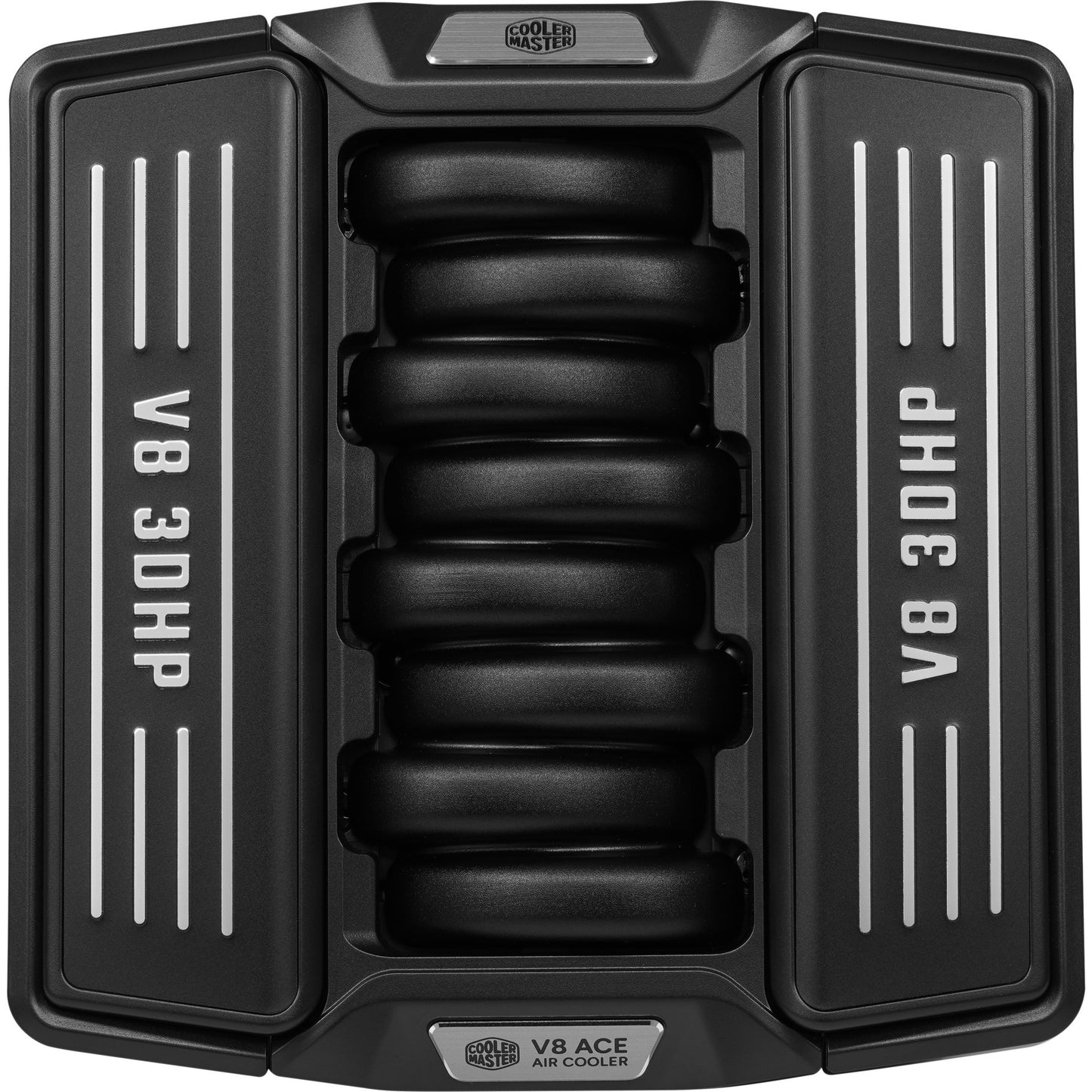 Cooler Master V8 Ace 3DHP Black AMD CPU-Kühler (Schwarz, 4-Pin-PWM)