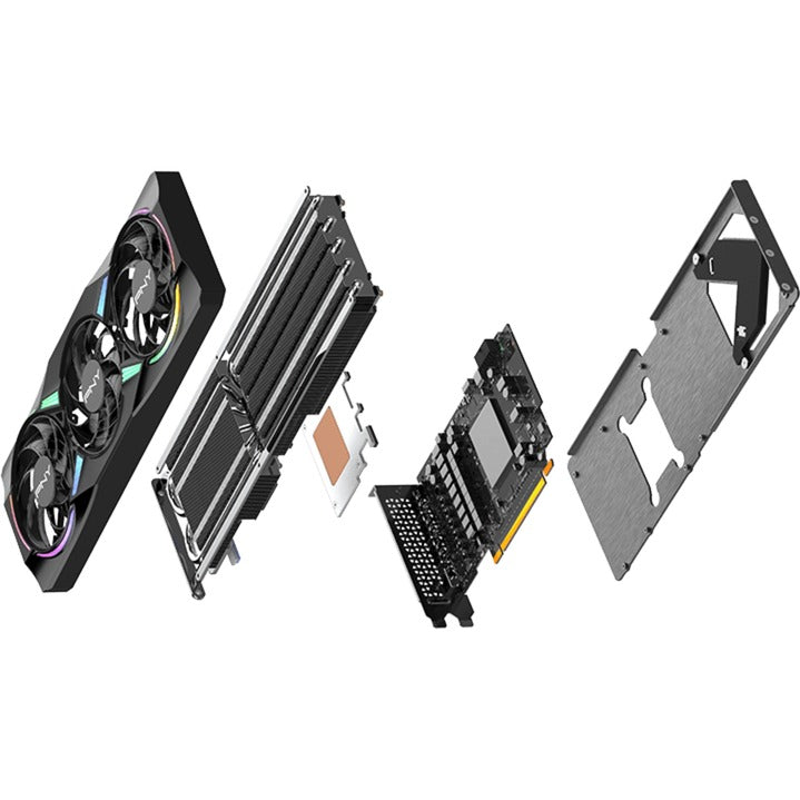 Pny Geforce RTX 5070 Arbb OC Grafikkarte (DLSS 4, 3x Display Port, 1x HDMI 2.1)