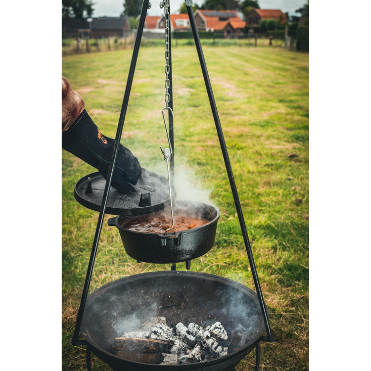 The Windmill Dutch Oven 6 qt Kochtopf (schwarz, ø 31,5 cm | 5,9 Liter)
