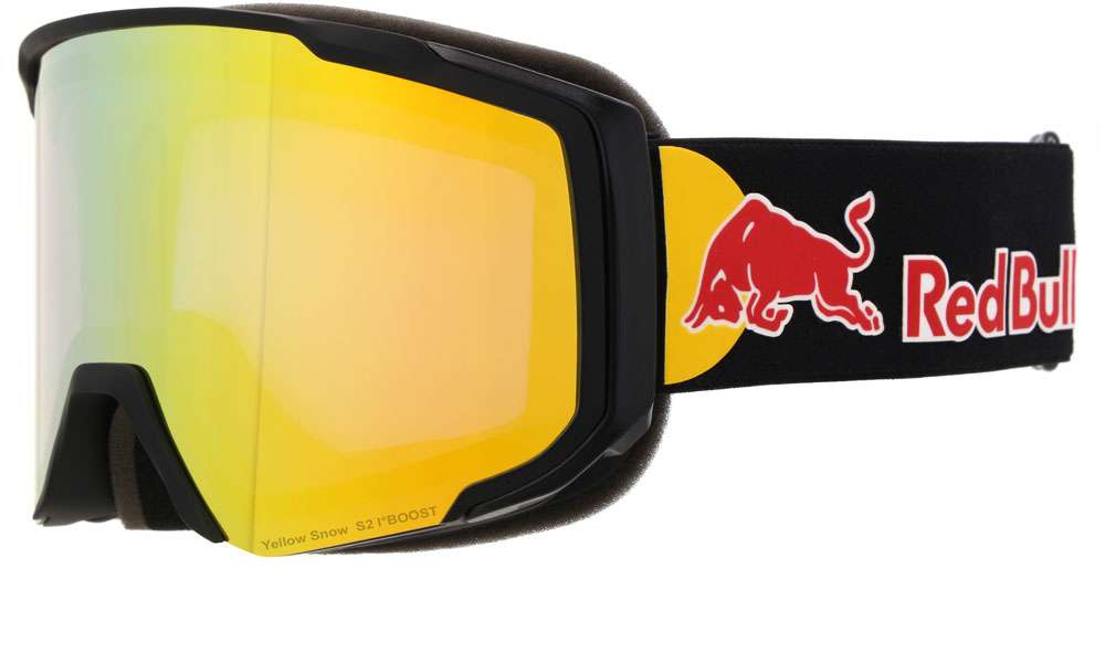 Red Bull Spec Eyewear Jibb-02ye2 Smoke mit gelbem Spiegel – Skibrille