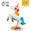 Lego -Schöpfer 31140 3in1 Magisches Einhorn
