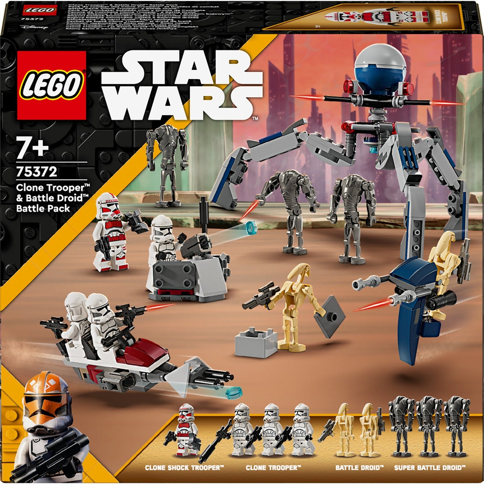 Lego Lego Star Wars 75372 Klon Trooper und Battle Droid Battle Pack