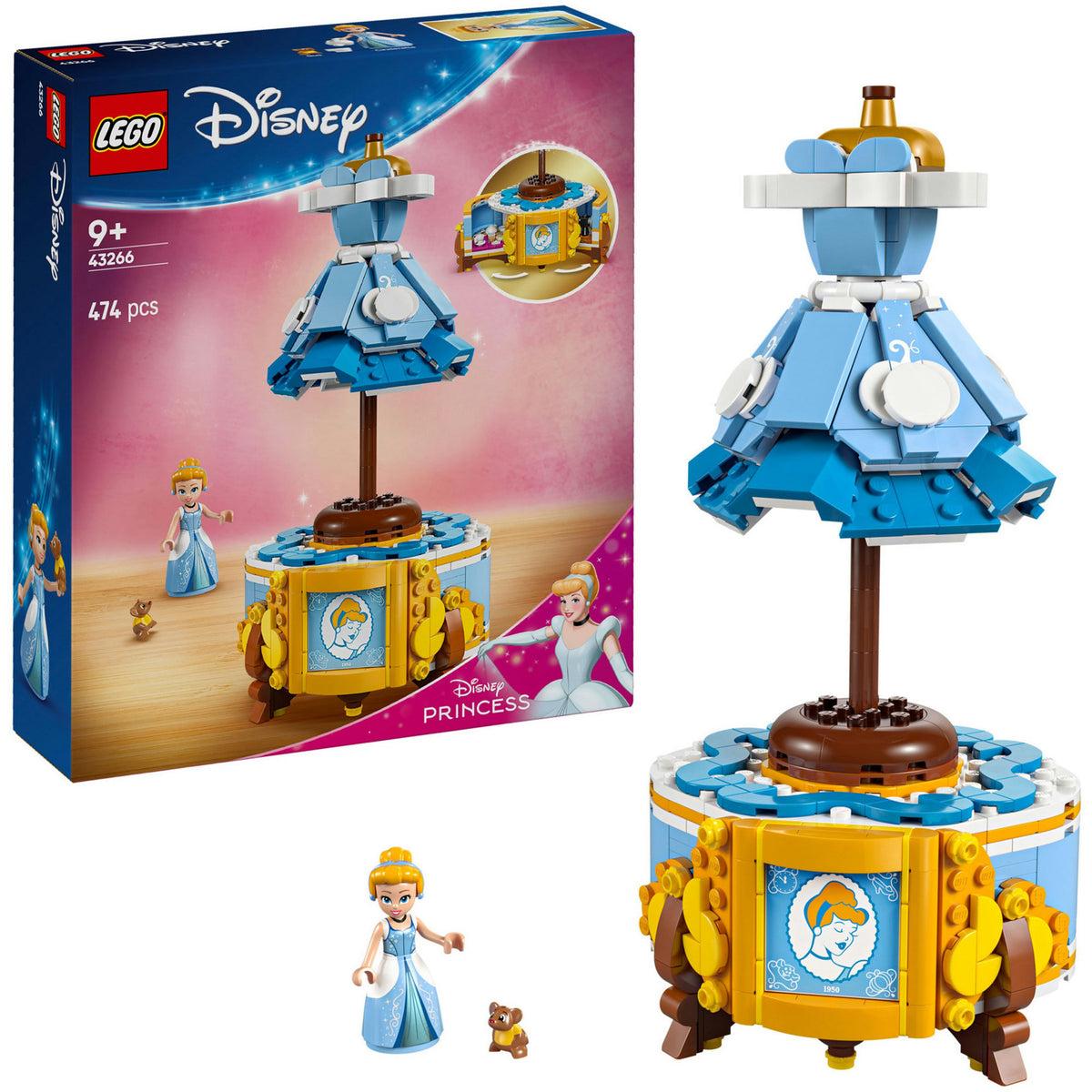 Lego Disney Prinzessin 43266 Das Kleid von Aschenputtel