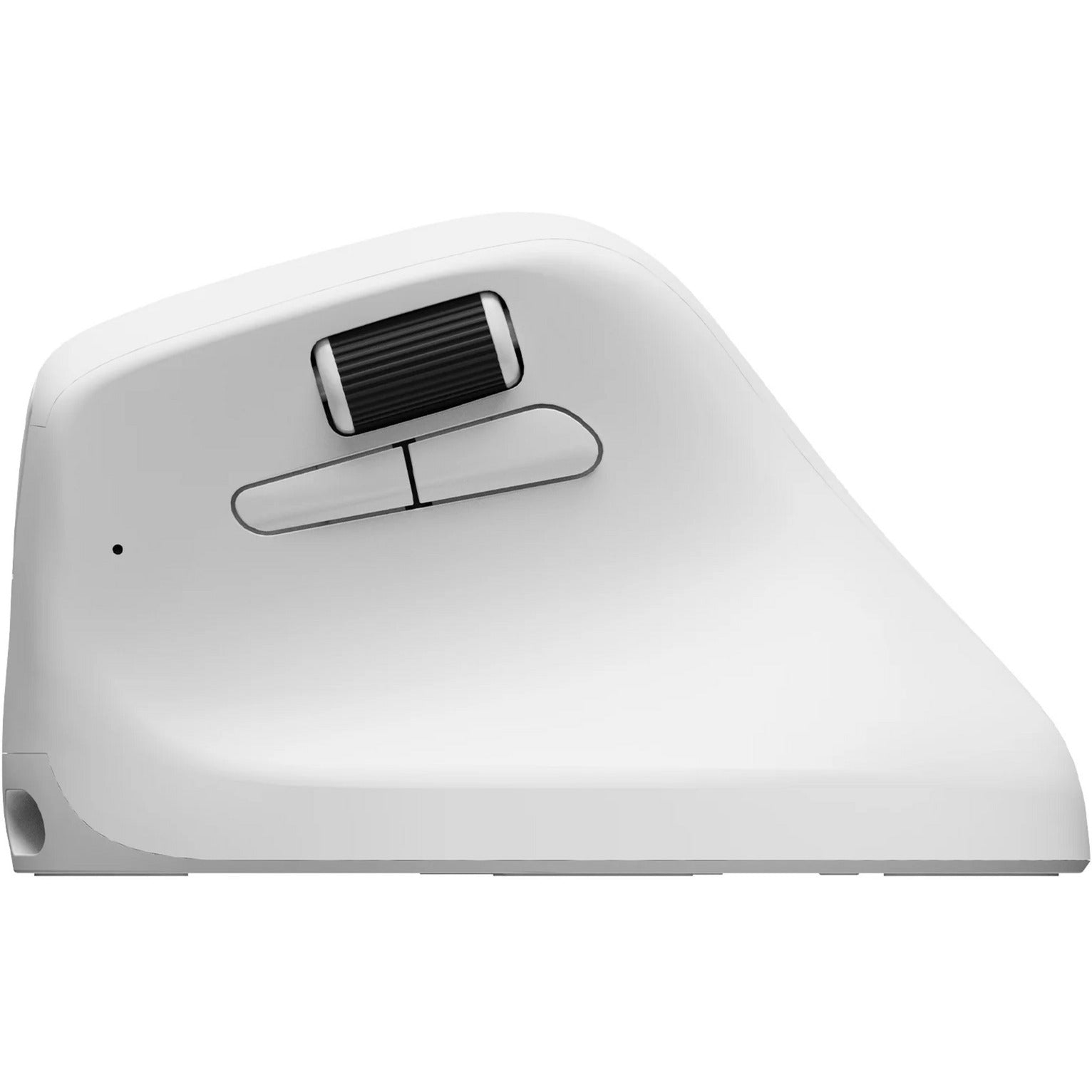 Keychron m5 kabellose ergonomische Maus (weiß, 100 bis 30.000 dpi, 8000 Hz, 2,4 GHz Bluetooth USB)