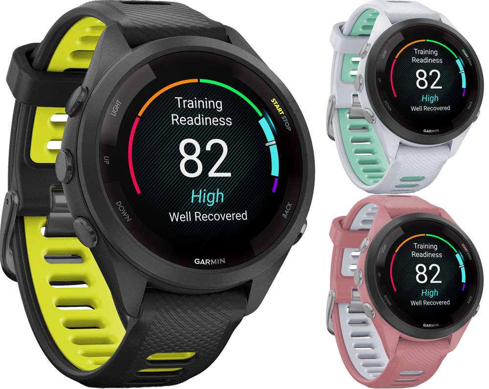 Garmin Forerunner 265s – 41 mm GPS-Multisport-Smartwatch