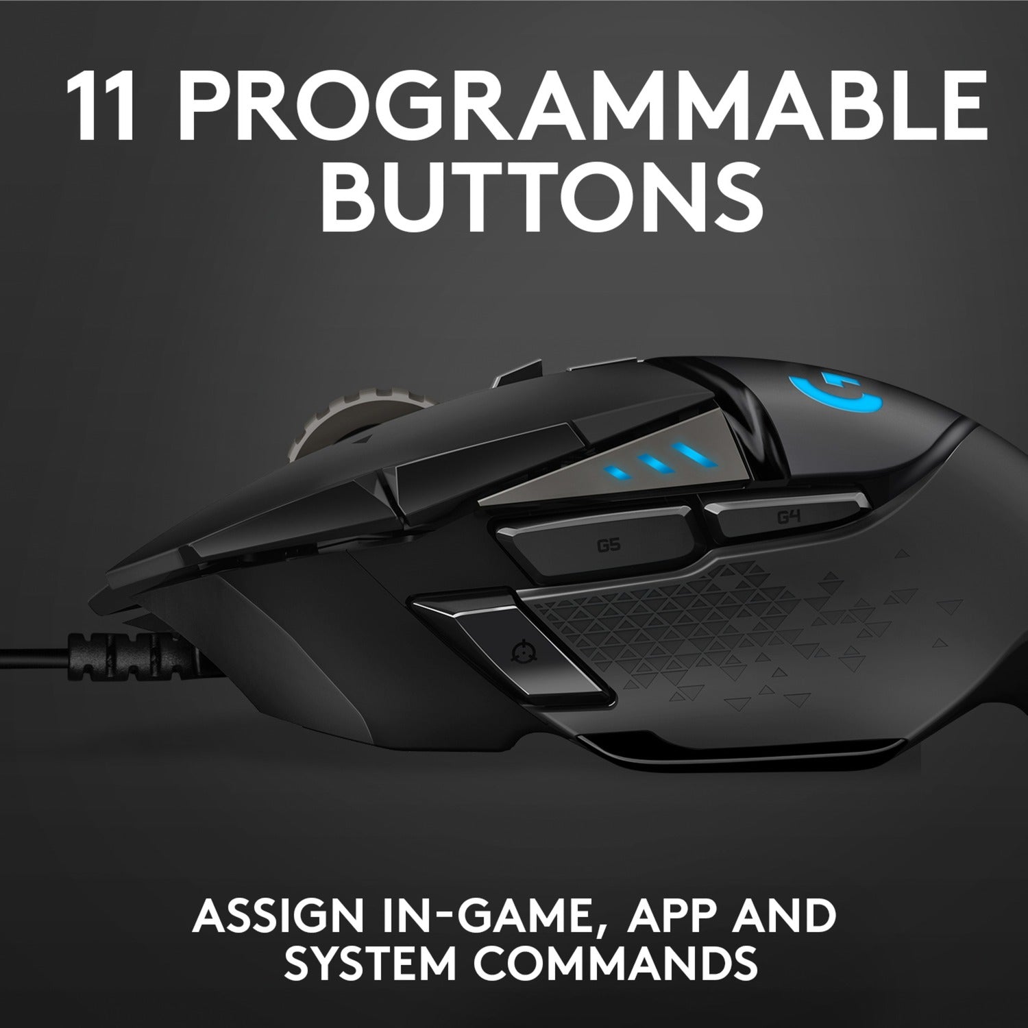 Logitech G502 Hero High Performance Gaming Maus