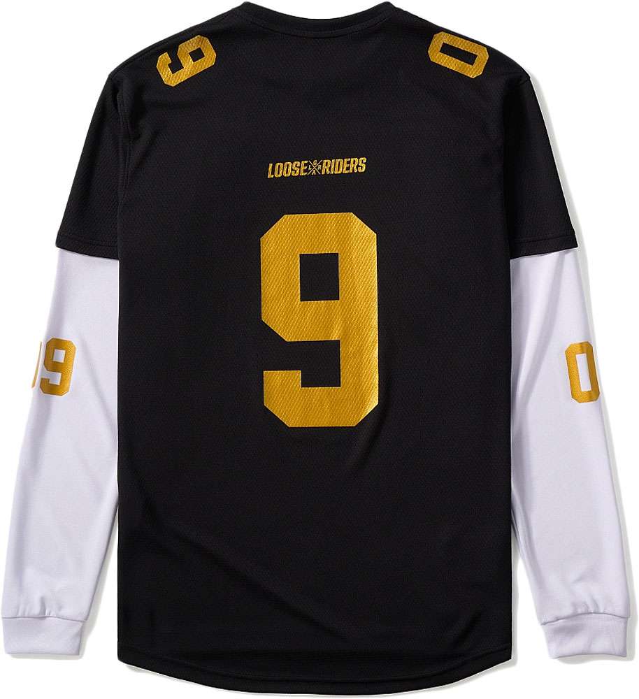 Loose Riders 9 Lives Varsity Gold – MTB-Langarmtrikot