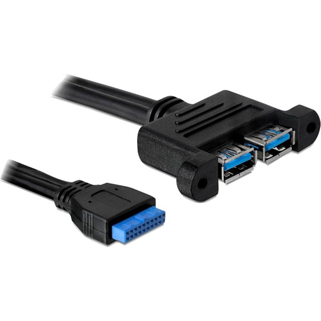 Delock USB 3.0-Pin-Header weiblich> 2x USB-A 3.0 Female PA