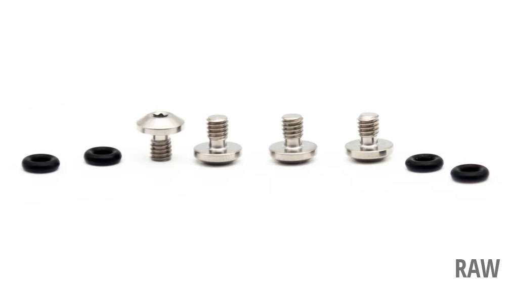 Oak Components Titanschrauben-Set für Sram Bleedport Mineralöl (4 Stück)