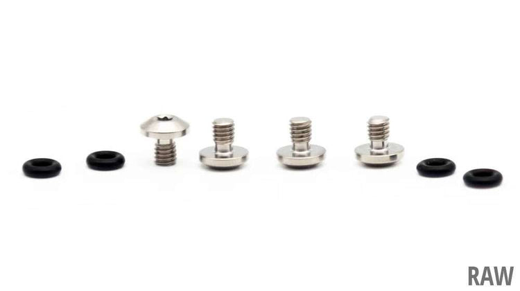 Oak Components Titanschrauben-Set für Sram Bleedport Mineralöl (4 Stück)