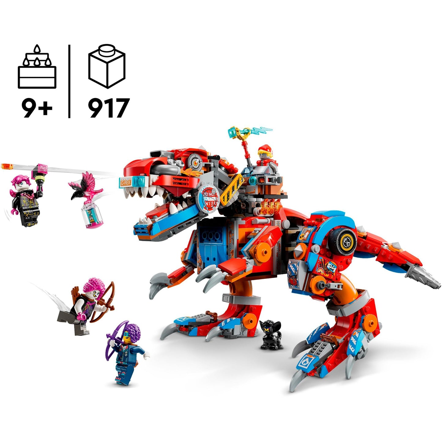Lego Lego Dreamzzz 71484 Coopers Robotdinosaurus c. Rex
