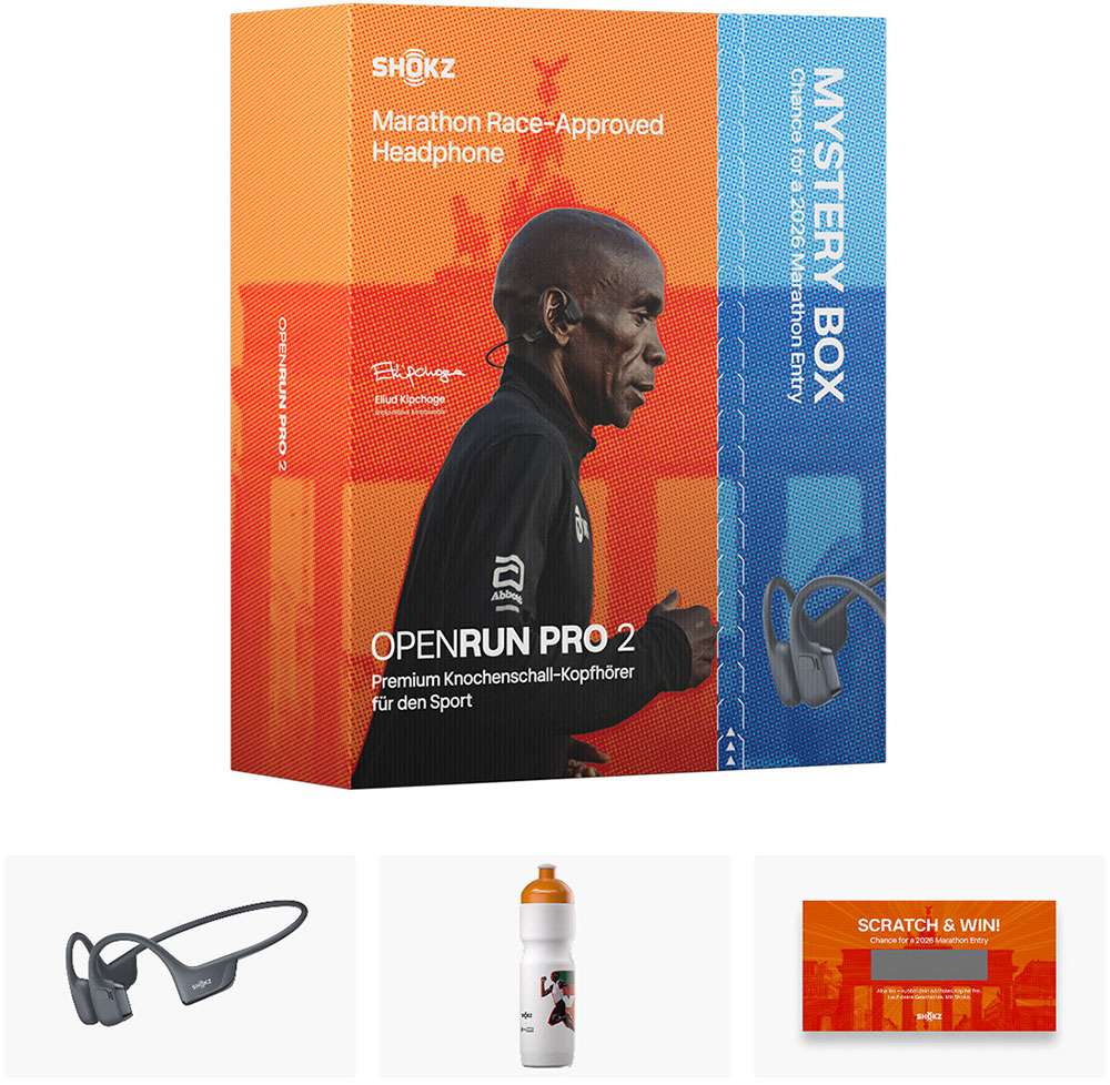 Shokz Openrun Pro 2 – Marathon-Geschenkbox
