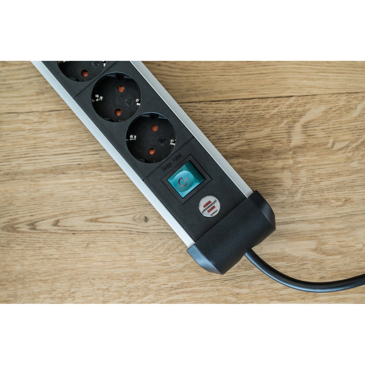 Brennenstuhl Premium-Alu-Line-Sockel 12-mal
