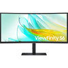 Samsung Viewfinity S6 S65UC 34 gebogener Ultrawide-Monitor (schwarz, HDMI, Displayport, 3x USB-A, USB-B, USB-C, RJ-45)