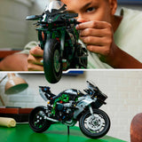 Lego Lego Technic 42170 Kawasaki Ninja H2R Motor - afbeelding 6