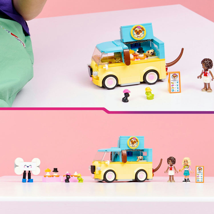 Lego Friends 42678 Lieferwagen mit Tierzubehör | 2 Stk