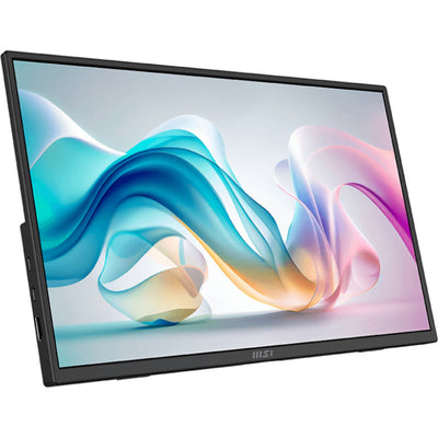 MSI Pro MP165 E6 15,6 Monitor (schwarz, HDMI, 2x USB-C)