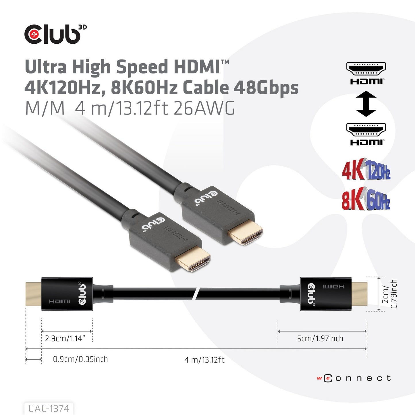 Club 3D Ultrahooch HDMI 2.1