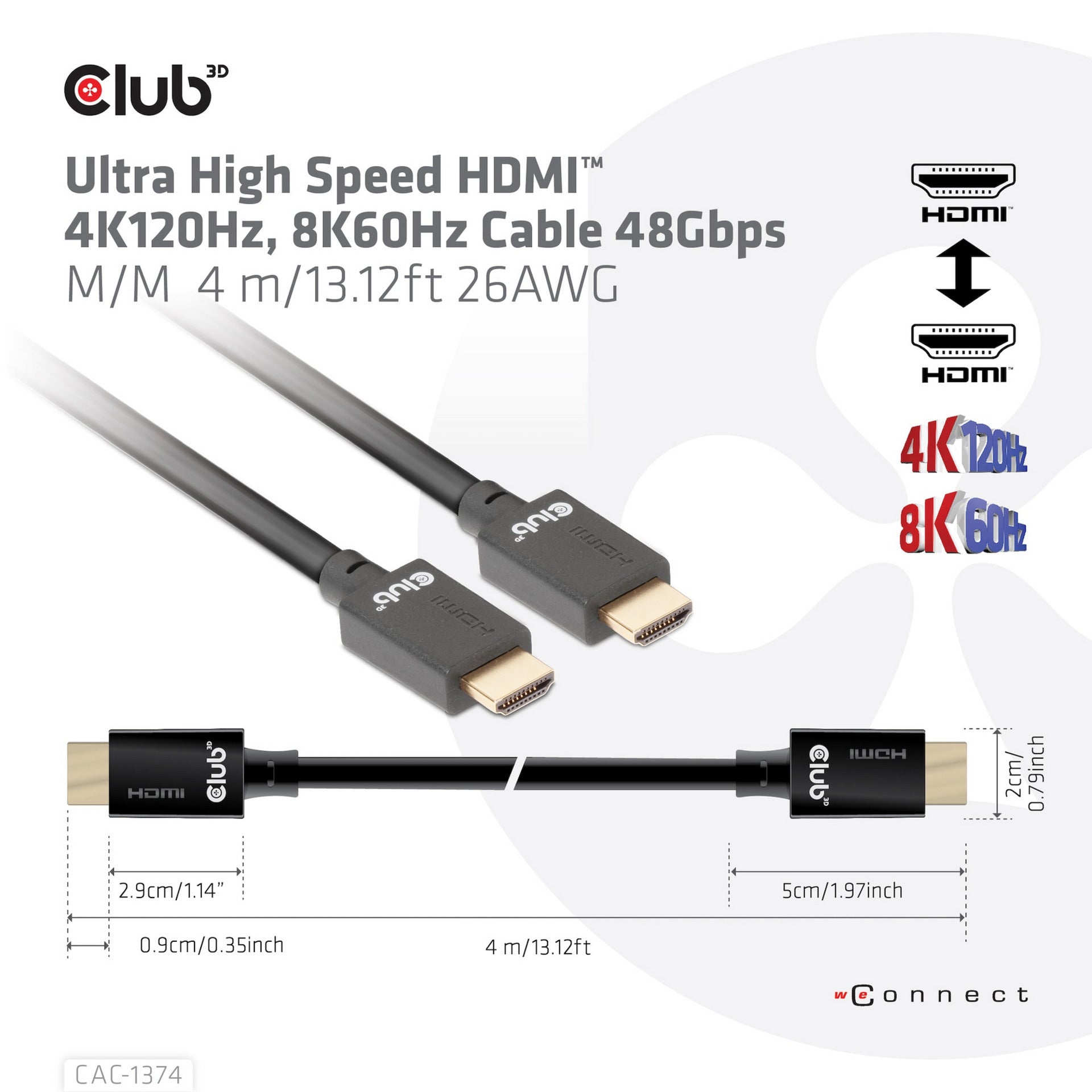 Club 3D Ultrahooch HDMI 2.1