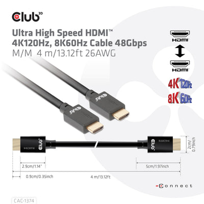 Club 3D Ultrahooch HDMI 2.1